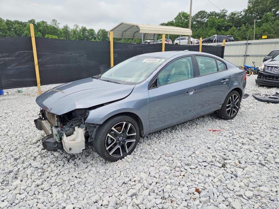 2017 Volvo S60 VIN YV126MFLXH2423405 COPART salvage auction — FRONT END, Ga - Cert Of Title-Salvage, sold $275 on 2026-08-20 (photo 1)