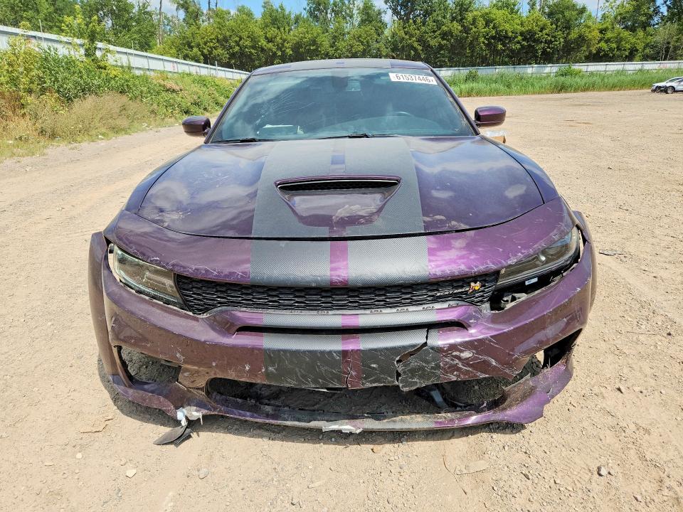 2021 Dodge Charger VIN 2C3CDXGJ0MH559062 COPART salvage auction — ALL OVER, MI - CERTIFICATE OF TITLE, sold $19,300 on 2026-09-02 (photo 5)