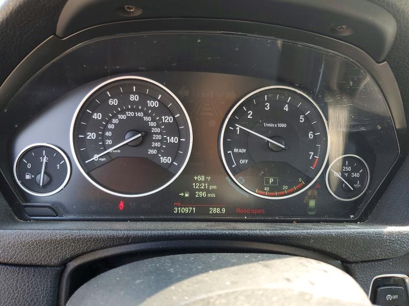 2013 BMW 3er VIN WBA3B3C55DF540895 COPART salvage auction — REAR END, Wa - Bill Of Sale, sold $850 on 2026-08-18 (photo 9)
