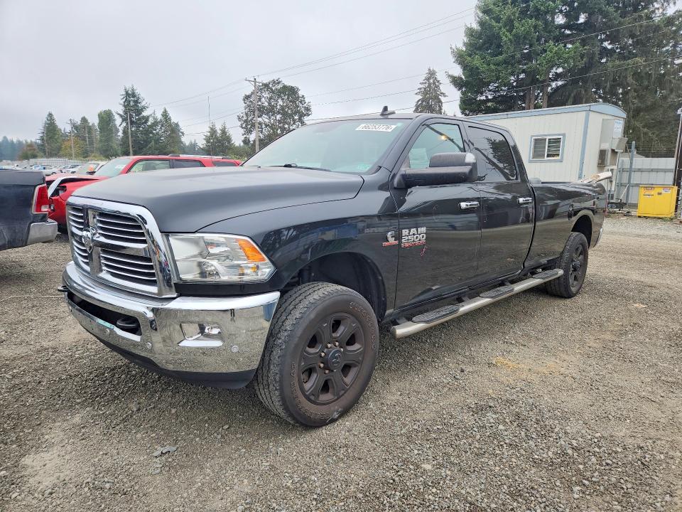 2018 Ram 2500 VIN 3C6UR5JLXJG209330 COPART salvage auction — SIDE, Wa - Bill Of Sale, sold $10,700 on 2026-08-28 (photo 1)