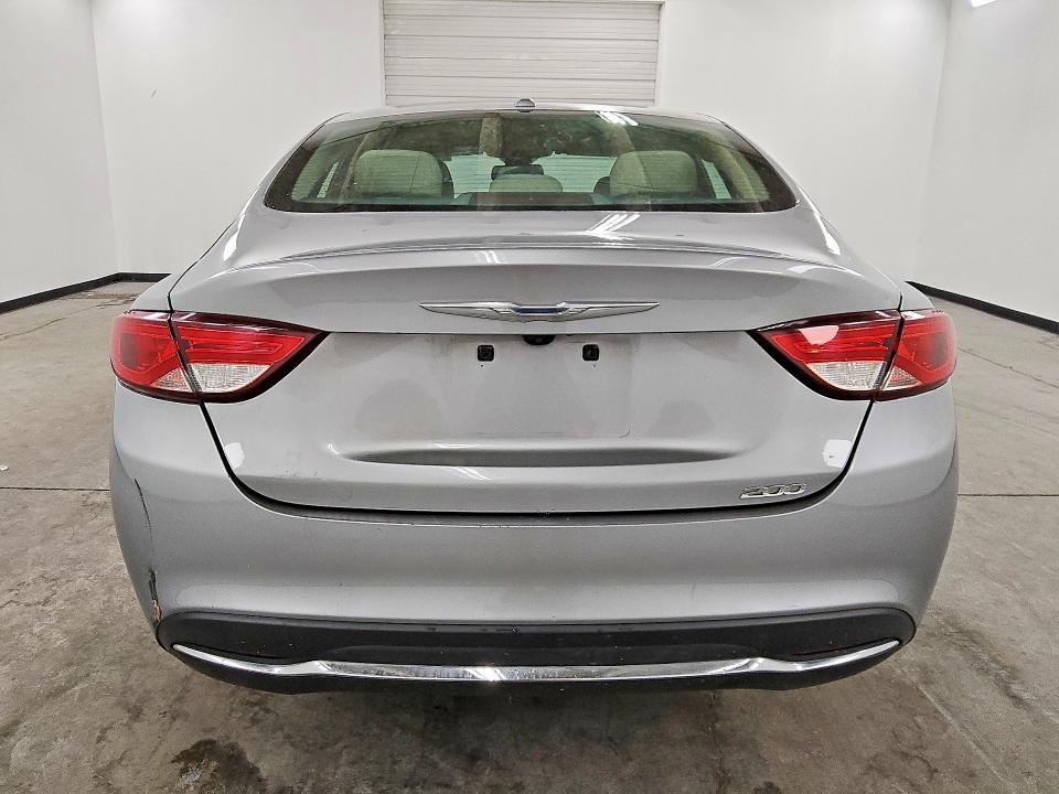 2015 Chrysler 200 VIN 1C3CCCAB2FN532582 COPART salvage auction — FRONT END, Il - Certificate Of Title, sold $300 on 2026-09-03 (photo 6)