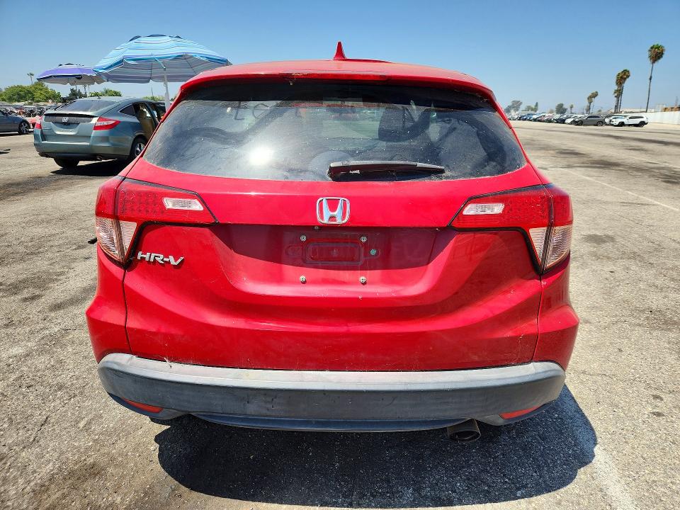 2018 Honda Hr-v VIN 3CZRU5H55JM716278 COPART salvage auction — MINOR DENT/SCRATCHES, Ca - Dis/Dlr/Exp Only Clean Title, sold $2,500 on 2026-08-07 (photo 6)