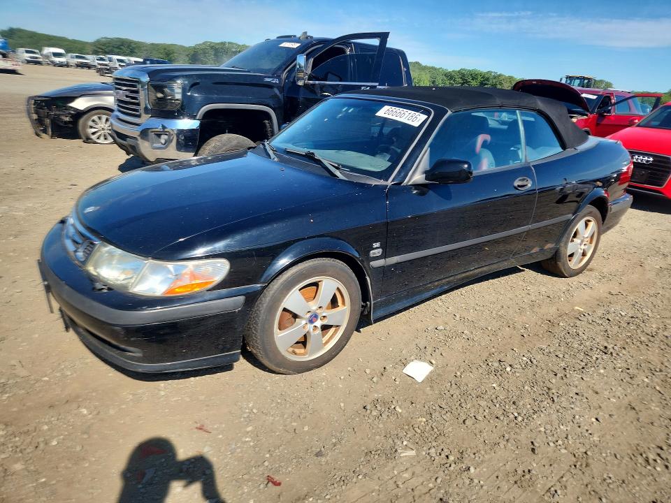 2003 Saab 9-3 VIN YS3DF75K537005346 COPART salvage auction — MINOR DENT/SCRATCHES, Ma - Certificate Of Title, sold $0 on 2026-09-18 (photo 1)