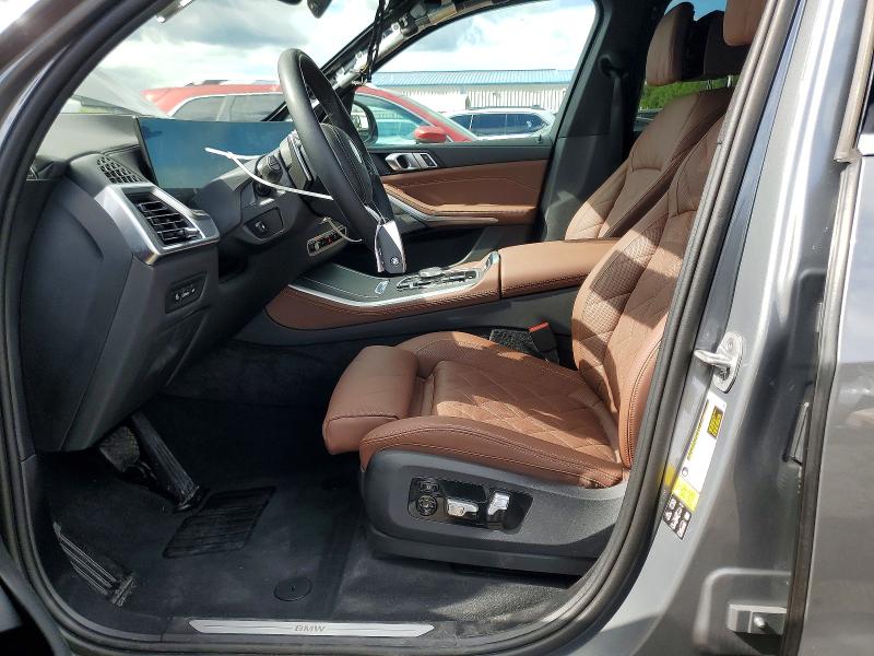 2024 BMW X5 VIN 5UX23EU04R9T62542 COPART salvage auction — REAR END, Pa - Certificate Of Salvage, sold $34,750 on 2026-09-04 (photo 7)