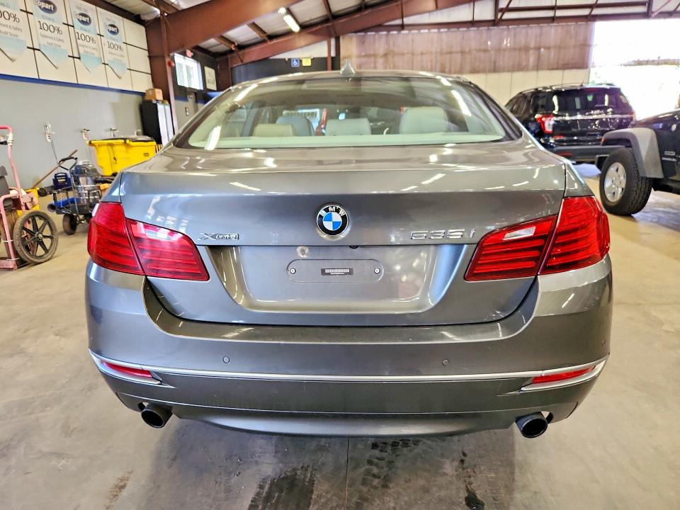 2014 BMW 5er VIN WBA5B3C59ED537374 COPART salvage auction — MINOR DENT/SCRATCHES, Ri - Certificate Of Title (P), sold $2,200 on 2026-08-27 (photo 6)