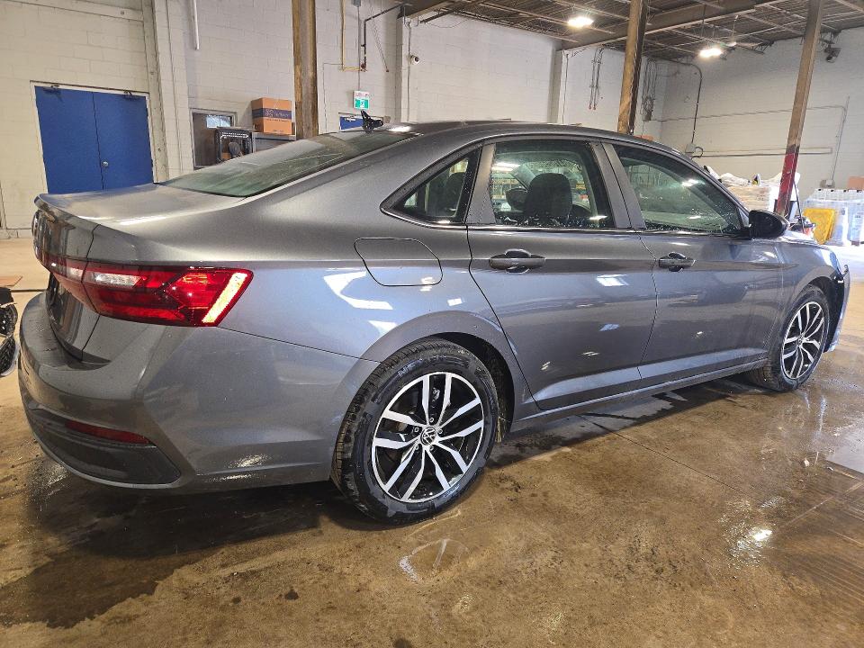 2026 Volkswagen Jetta VIN 3VWEW7BU4TM046927 COPART salvage auction — FRONT END, ON - PERMIT NO BRAND - UNFIT (P), sold $14,100 on 2026-08-26 (photo 3)