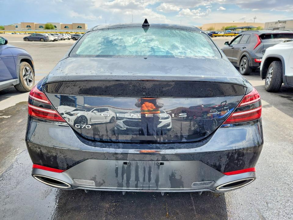 2026 Genesis G70 VIN KMTG14SC4TU164876 COPART salvage auction — FRONT END, Fl - Certificate Of Title, sold $11,500 on 2026-08-19 (photo 6)