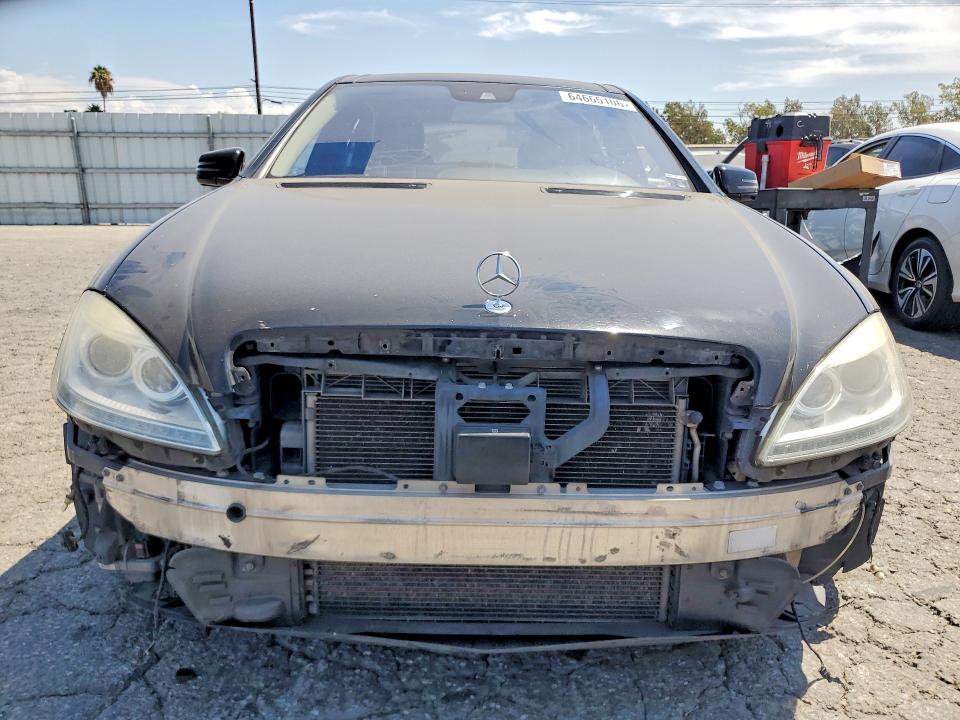 2011 Mercedes-benz S class VIN WDDNG7BB4BA373909 COPART salvage auction — FRONT END, CA - SALVAGE CERTIFICATE, sold $875 on 2026-08-20 (photo 5)