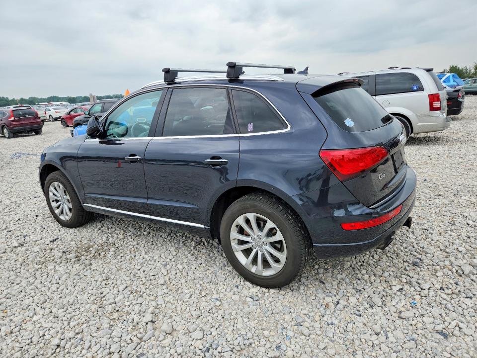 2016 Audi Q5 VIN WA1L2AFP5GA061716 COPART salvage auction — FRONT END, Mi - Certificate Of Title, sold $1,850 on 2026-08-27 (photo 2)