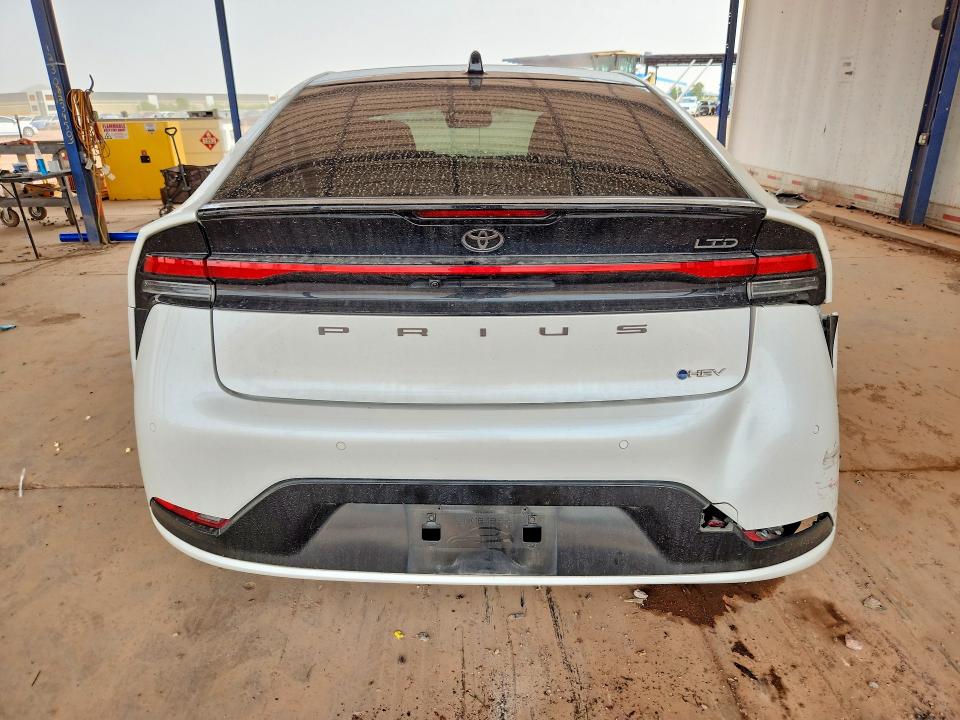 2023 Toyota Prius VIN JTDACAAU0P3009311 COPART salvage auction — REAR END, Az - Cert Of Title - Salvage, sold $12,400 on 2026-08-18 (photo 6)