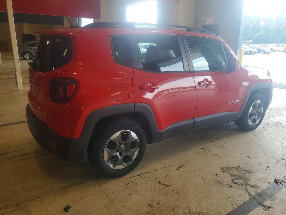 2015 Jeep Renegade VIN ZACCJABH7FPC24291 COPART salvage auction — MECHANICAL, Wv - Certificate Of Title, sold $125 on 2026-08-18 (photo 3)