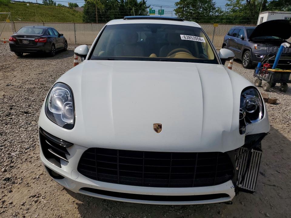 2015 Porsche Macan VIN WP1AB2A58FLB44650 COPART salvage auction — FRONT END, Oh - Cert Of Title-Salvage, sold $6,100 on 2026-08-19 (photo 5)