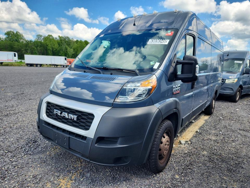 2020 Ram Promaster 3500 VIN 3C6URVJG9LE140888 — COPART salvage auction photo