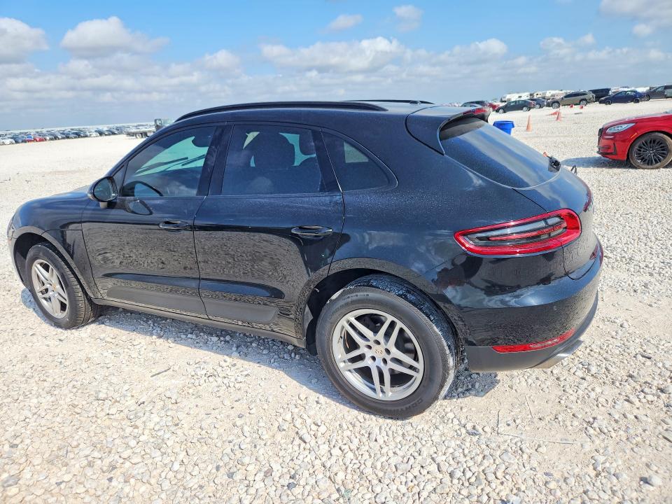 2017 Porsche Macan VIN WP1AA2A5XHLB00591 COPART salvage auction — WATER/FLOOD, Tx - Salvage Title-Flood Damage, sold $6,300 on 2026-08-27 (photo 2)