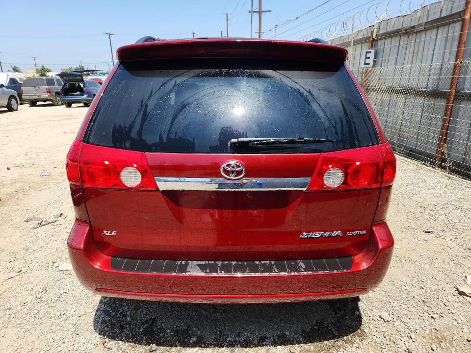 2006 Toyota Sienna VIN 5TDZA22C76S521682 COPART salvage auction — FRONT END, Ca - Salvage Certificate, sold $1,450 on 2026-08-20 (photo 6)