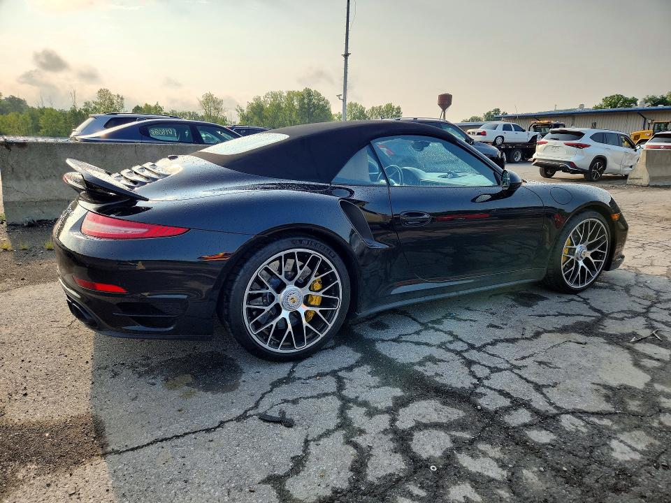 2016 Porsche 911 VIN WP0CD2A99GS178322 COPART salvage auction — WATER/FLOOD, Fl - Cert Of Title-Slvg Rebld Flood, sold $40,500 on 2026-08-20 (photo 3)