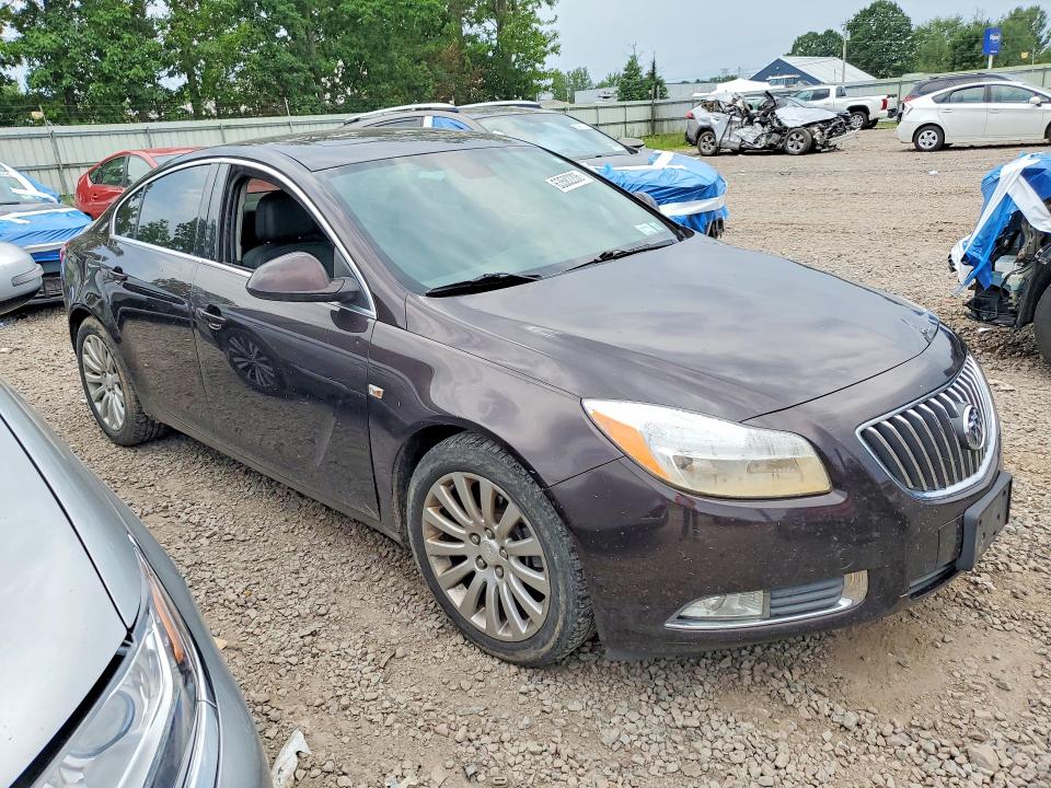 2011 Buick Regal VIN W04GP5EC0B1084385 COPART salvage auction — FRONT END, Ny - Mv-907A Salvage Certificate, sold $250 on 2026-08-31 (photo 4)