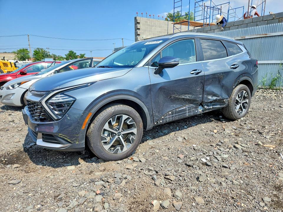 2025 Kia Sportage VIN KNDPVCDG4S7264485 — COPART salvage auction photo