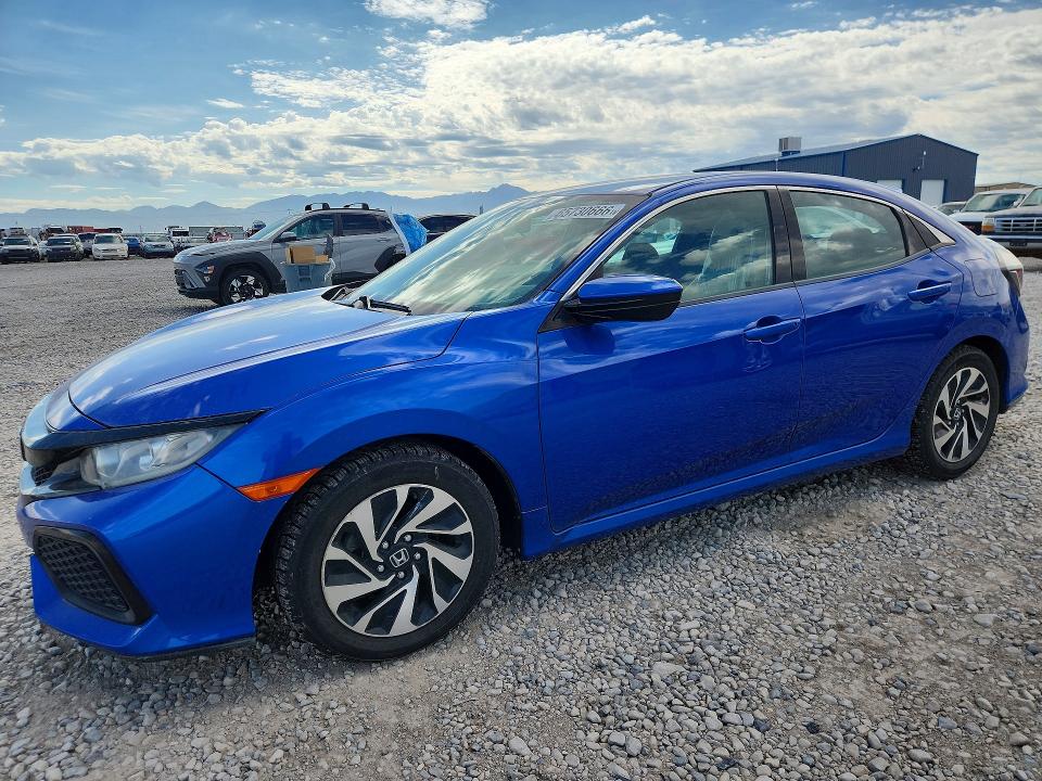 2017 Honda Civic VIN SHHFK7H22HU227172 — COPART salvage auction photo