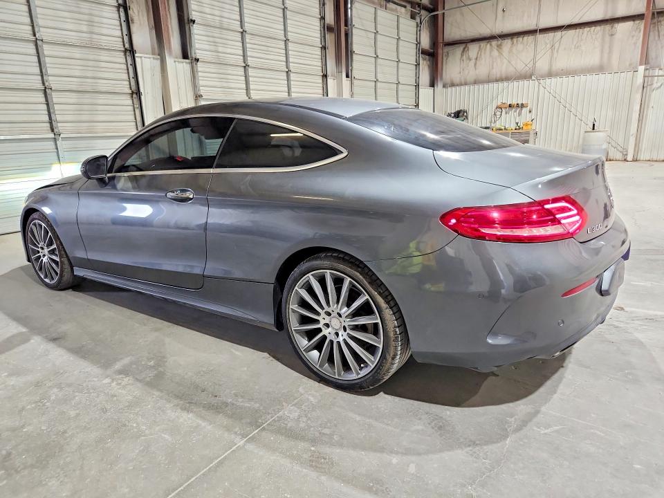 2017 Mercedes-benz C-klasse VIN WDDWJ4JB2HF329957 COPART salvage auction — MINOR DENT/SCRATCHES, Ok - Certificate Of Title (P), sold $8,200 on 2026-08-14 (photo 2)
