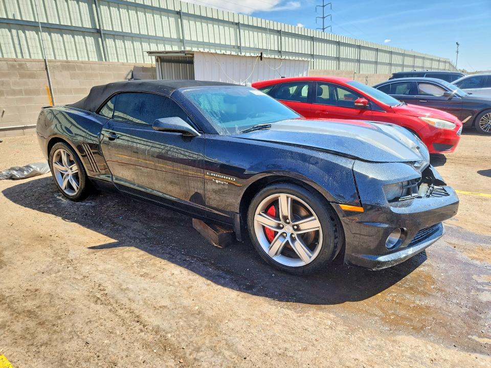 2012 Chevrolet Camaro VIN 2G1FK3DJ1C9105528 COPART salvage auction — FRONT END, Salvage Title, sold $2,300 on 2026-10-01 (photo 4)