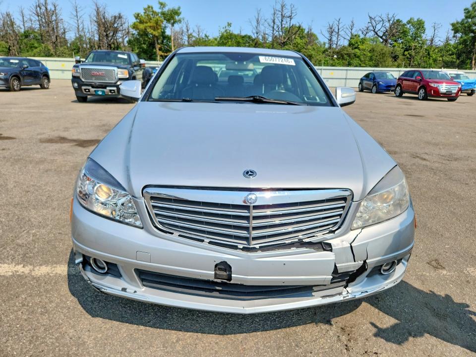 2009 Mercedes-benz C class VIN WDDGF81X89F196714 COPART salvage auction — FRONT END, Ny - Mv-907A Salvage Certificate, sold $500 on 2026-08-17 (photo 5)