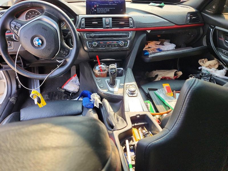 2013 BMW Activehybrid 3 VIN WBA3F9C59DF484404 COPART salvage auction — REAR END, WA - VEHICLE CERT OF OWNERSHIP-TITL, sold $400 on 2026-08-20 (photo 8)