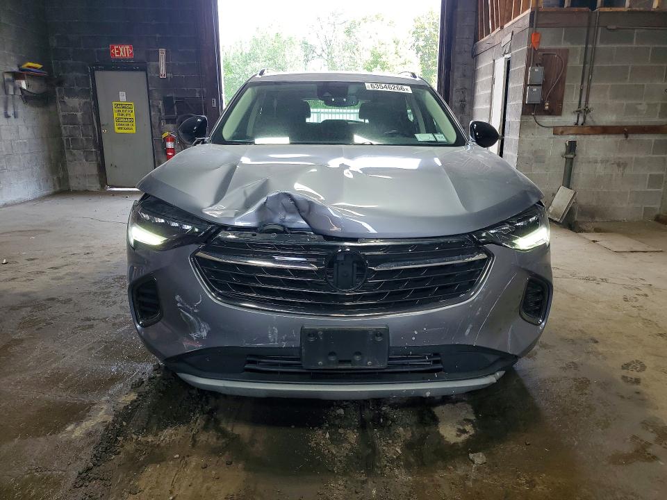 2022 Buick Envision VIN LRBFZPR43ND124132 COPART salvage auction — FRONT END, Salvage Title, sold $7,300 on 2026-09-04 (photo 5)