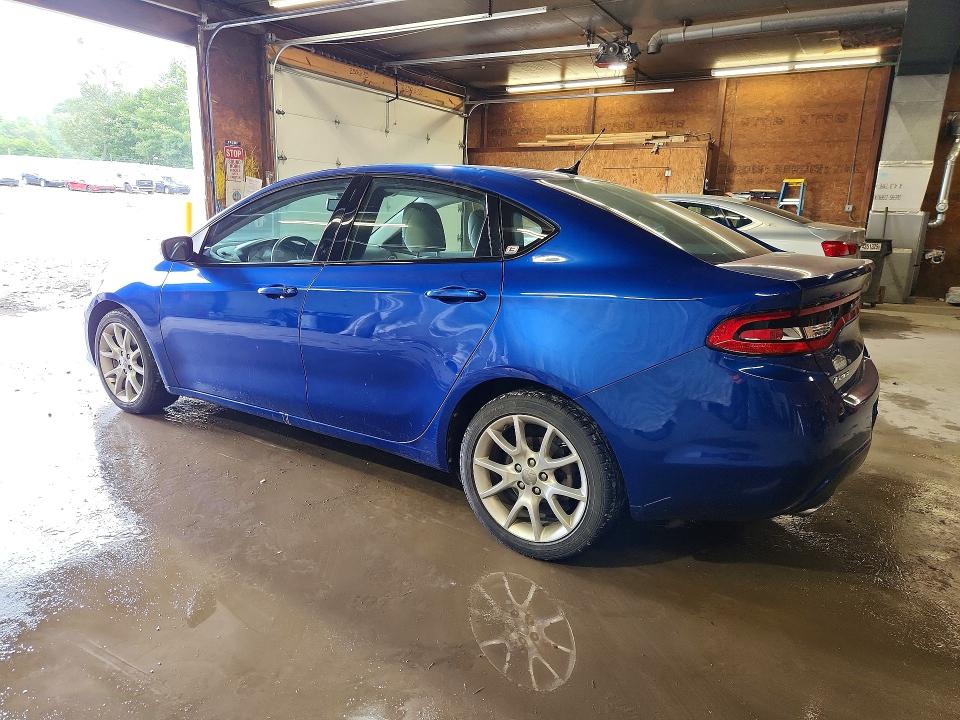 2013 Dodge Dart VIN 1C3CDFBH8DD157964 COPART salvage auction — MECHANICAL, PA - CERT OF TITLE, sold $550 on 2026-08-22 (photo 2)