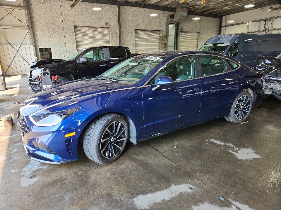 2021 Hyundai Sonata VIN 5NPEH4J22MH088130 — COPART salvage auction photo
