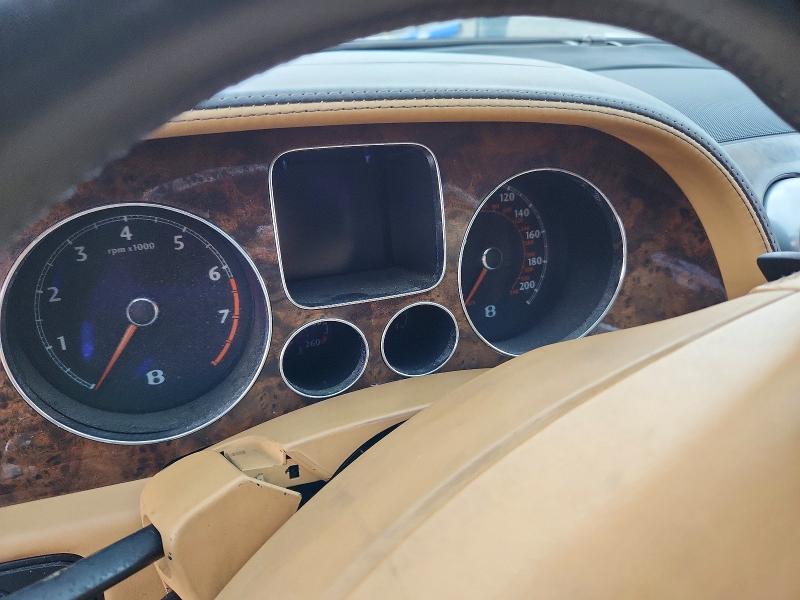 2008 Bentley Continental VIN SCBDR33W08C052265 COPART salvage auction — MECHANICAL, Fl - Certificate Of Title, sold $5,900 on 2026-09-17 (photo 9)