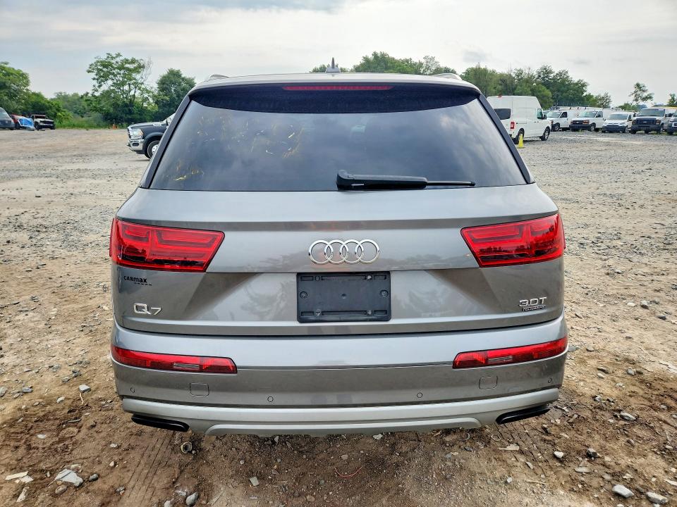 2017 Audi Q7 VIN WA1AAAF75HD028063 COPART salvage auction — FRONT END, Md - Certificate Of Title (P), sold $4,000 on 2026-09-29 (photo 6)