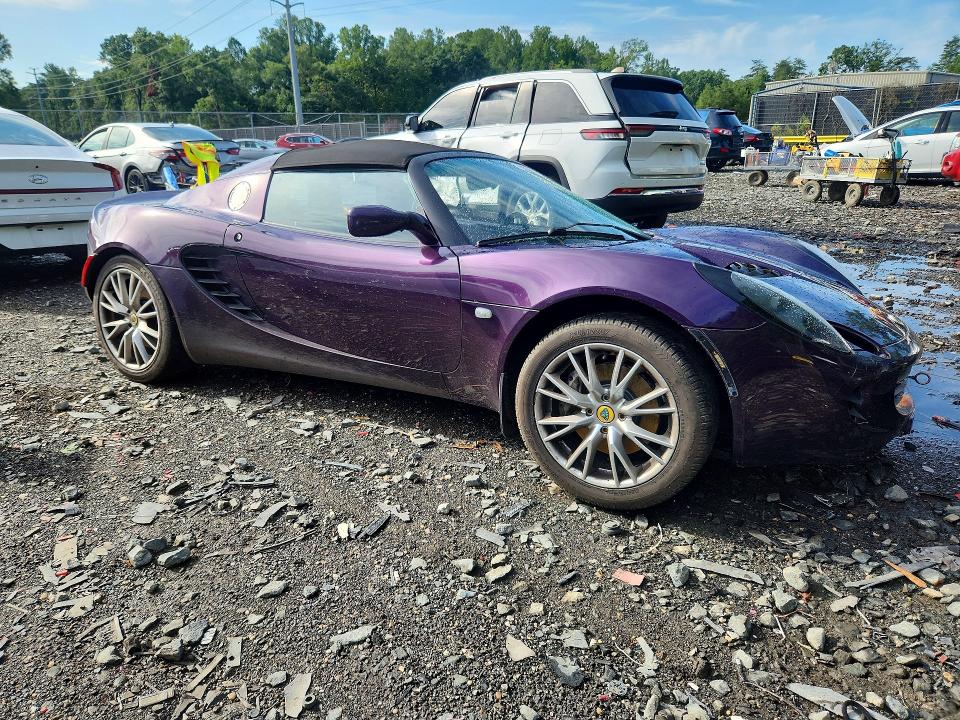 2005 Lotus Elise VIN SCCPC11125HL33939 COPART salvage auction — ALL OVER, MD - CERT OF SALVAGE > 75% DAMAGE, sold $4,800 on 2026-09-15 (photo 4)