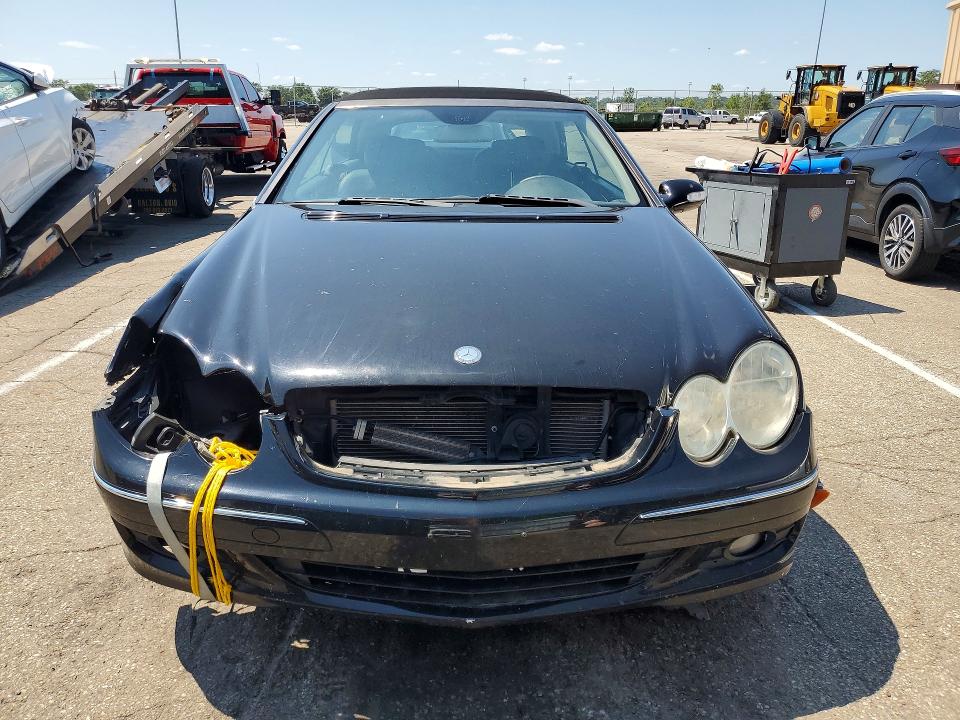 2007 Mercedes-benz Clk-class VIN WDBTK56F57T081701 COPART salvage auction — FRONT END, OH - CERT OF TITLE-SALVAGE, sold $900 on 2026-08-12 (photo 5)