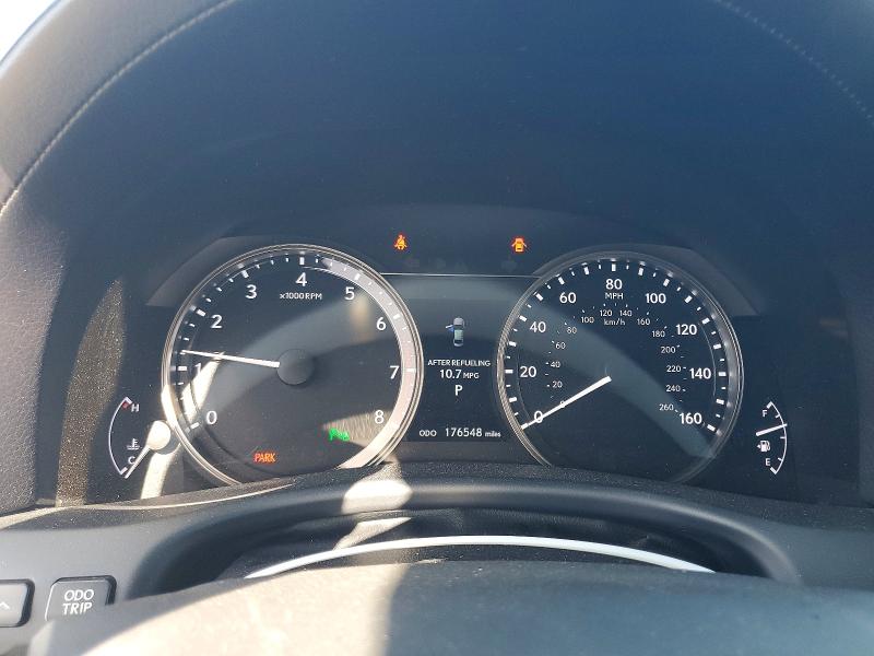 2015 Lexus Gs VIN JTHBE1BL2FA016466 COPART salvage auction — REAR END, Ca - Salvage Certificate, sold $3,700 on 2026-08-29 (photo 9)