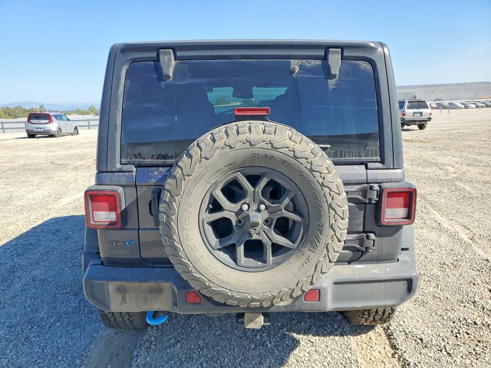 2024 Jeep Wrangler / VIN 1C4RJXN65RW195159 COPART salvage auction — SIDE, Ca - Salvage Certificate, sold $16,200 on 2026-09-18 (photo 6)