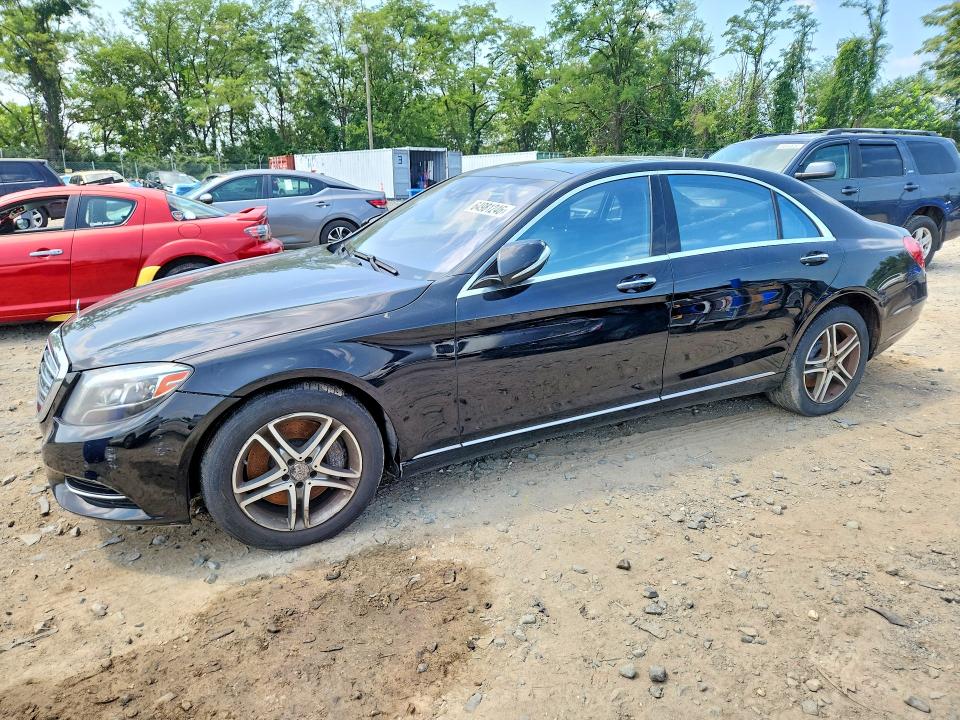 2016 Mercedes-benz S-klasse VIN WDDUG8FB0GA232130 — COPART salvage auction photo
