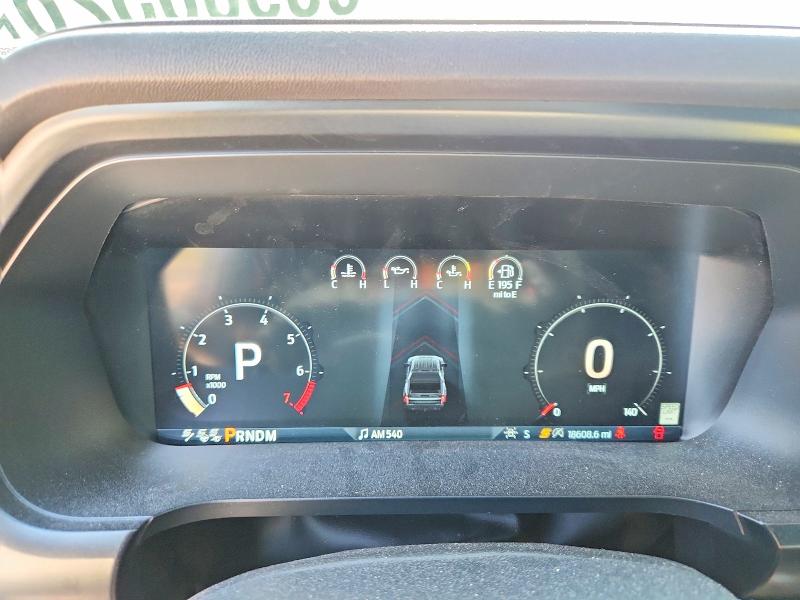2025 Ford F-150 VIN 1FTFW1RG4SFA20492 COPART salvage auction — REAR END, TX - SALVAGE VEHICLE TITLE (P), sold $49,250 on 2026-09-29 (photo 9)