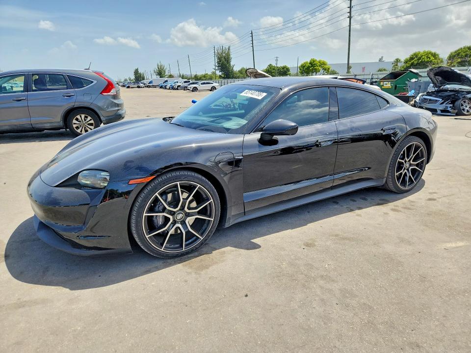 2022 Porsche Taycan VIN WP0AA2Y15NSA15747 COPART salvage auction — REJECTED REPAIR, Fl - Cert Of Title Slvg Rebuildable, sold $31,000 on 2026-09-21 (photo 1)