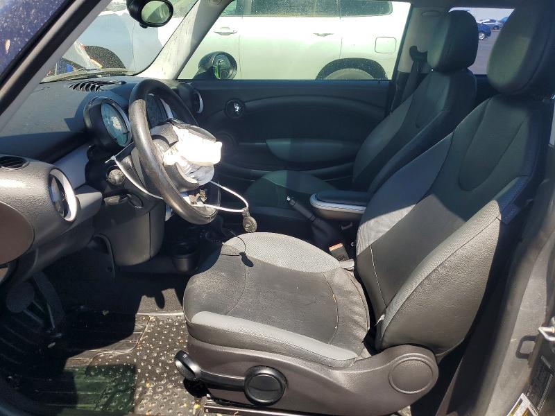 2010 Mini Cooper VIN WMWMF3C58ATZ66019 COPART salvage auction — FRONT END, Ca - Salvage Certificate, sold $225 on 2026-09-14 (photo 7)