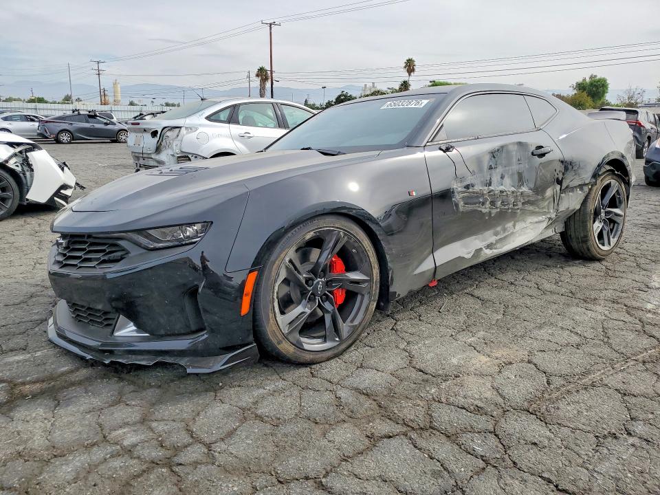 2021 Chevrolet Camaro VIN 1G1FF1R7XM0143048 — COPART salvage auction photo