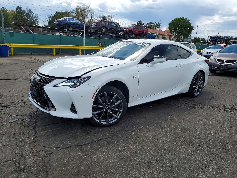 2020 Lexus Rc VIN JTHGZ5DC9L5010215 — COPART salvage auction photo