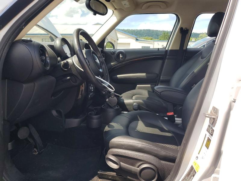 2014 Mini Cooper VIN WMWZB3C57EWR39240 COPART salvage auction — FRONT END, Pa - Certificate Of Salvage, sold $400 on 2026-09-06 (photo 7)