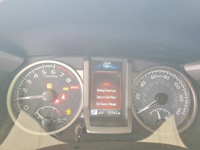 2023 Toyota Tacoma VIN 3TMCZ5AN6PM562177 COPART salvage auction — FRONT END, In - Certificate Of Title (P), sold $14,800 on 2026-09-01 (photo 9)