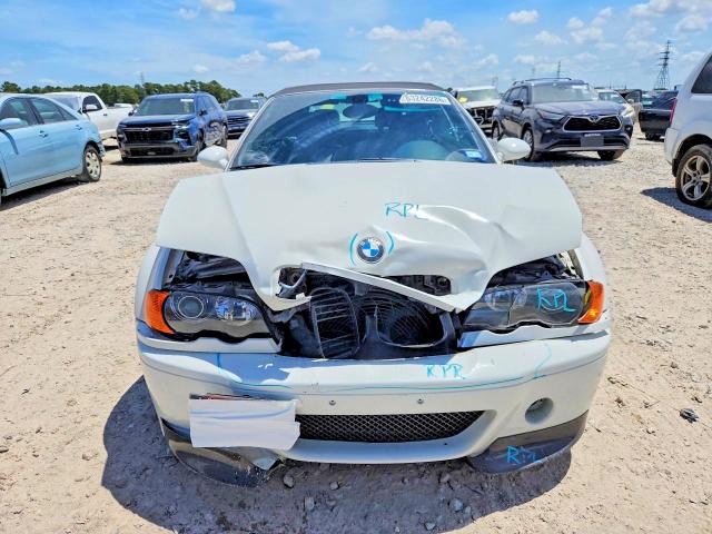 2003 BMW M3 VIN WBSBR934X3PK03693 COPART salvage auction — FRONT END, Tx - Salvage Vehicle Title, sold $7,300 on 2026-08-28 (photo 5)