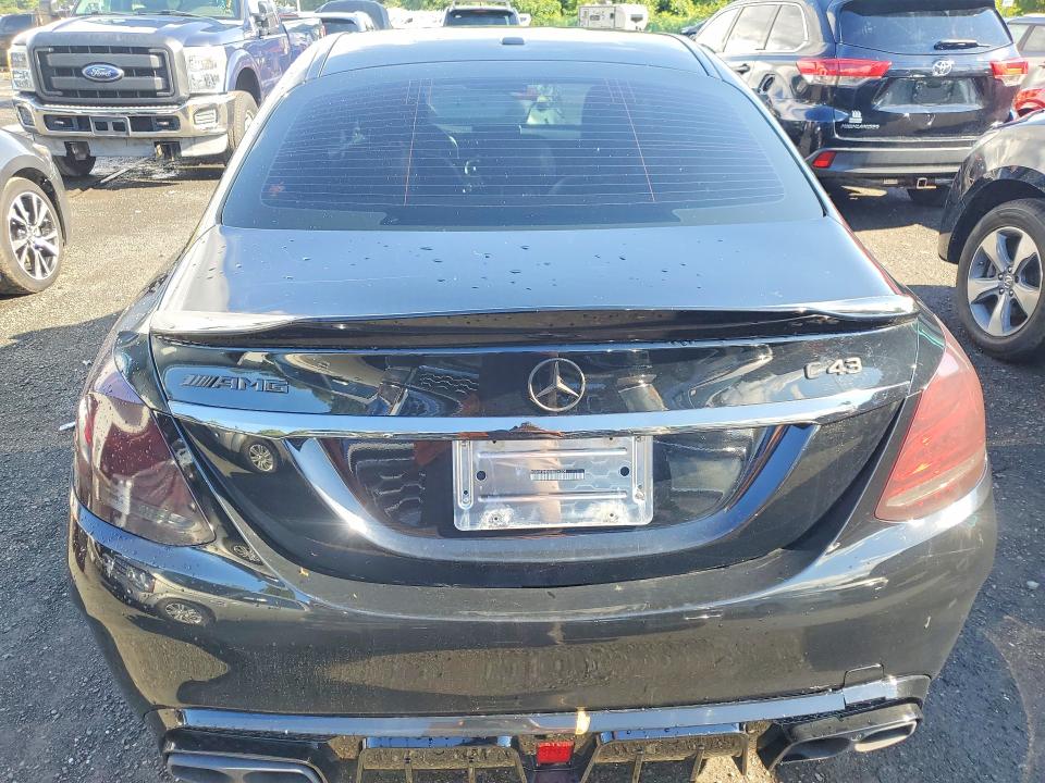 2016 Mercedes-benz C class VIN 55SWF6EB2GU132354 COPART salvage auction — MINOR DENT/SCRATCHES, Ct - Certificate Of Title (P), sold $12,100 on 2026-08-19 (photo 6)
