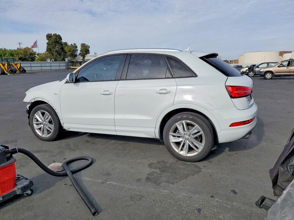 2018 Audi Q3 VIN WA1BCCFS5JR005616 COPART salvage auction — FRONT END, Ca - Salvage Certificate, sold $2,450 on 2026-09-28 (photo 2)