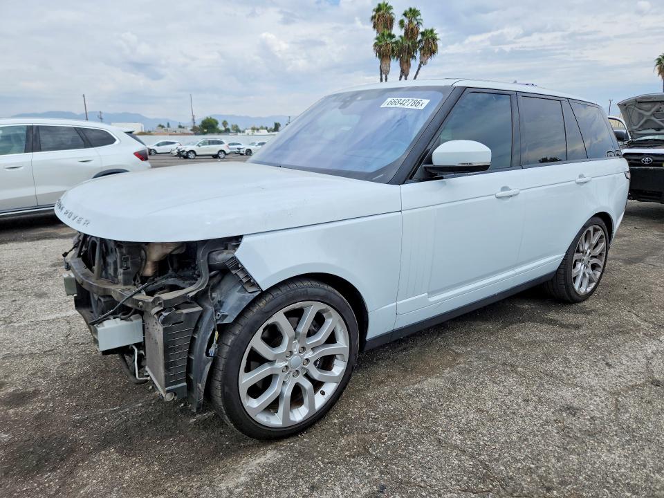 2019 Land rover RANGE ROVER VIN SALGS2SVXKA547036 — COPART salvage auction photo