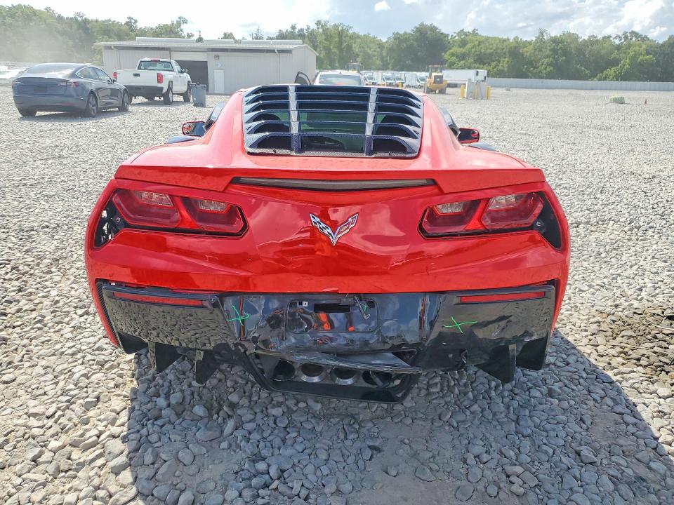 2014 Chevrolet Corvette VIN 1G1YM2D76E5124657 COPART salvage auction — FRONT END, Fl - Cert Of Title Slvg Rebuildable, sold $20,100 on 2026-09-04 (photo 6)