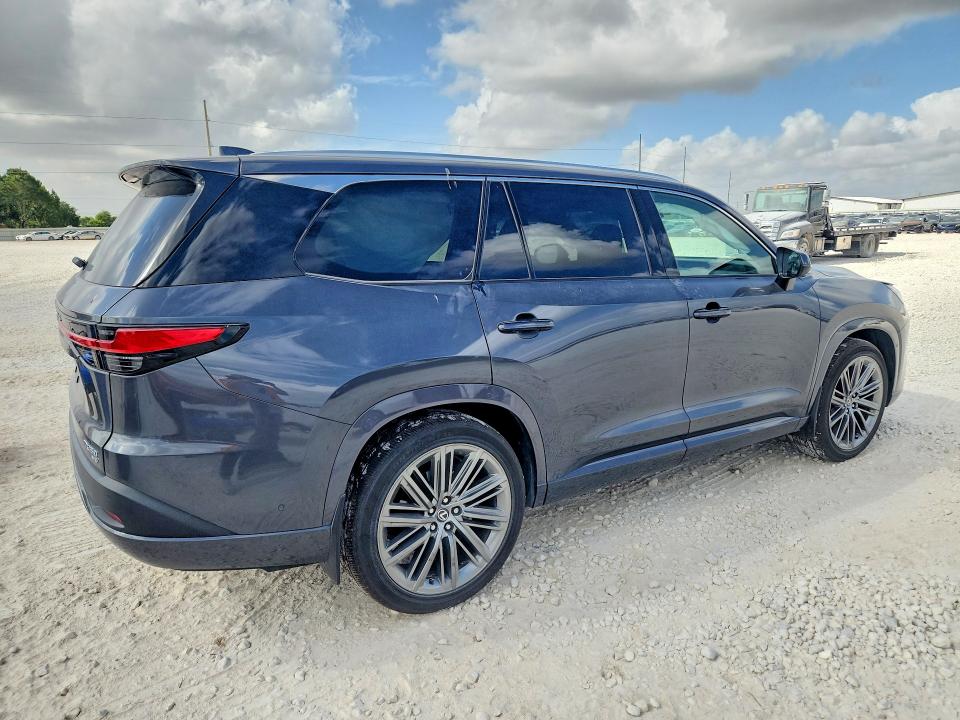 2024 Lexus Tx VIN 5TDAAAB61RS005484 COPART salvage auction — SIDE, Tx - Salvage Vehicle Title, sold $30,250 on 2026-08-27 (photo 3)